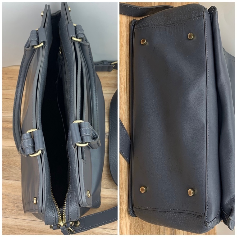 Treasure & Bond Logan Leather Satchel - Picture 5 of 8